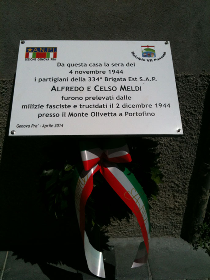 In Vico Bignone Inaugurata Dallanpi Una Targa A Ricordo Dei Fratelli